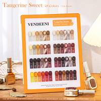 VENDEENI – Collection de vernis à ongles gel UV œil-de-chat platine 48 couleurs, qualité supérieure, automne/hiver, personnalisable avec logo, vente en gros