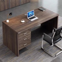 Escritorio Ajustable en Altura de Madera Maciza Premium para Oficina en Casa con Cajón Extensible y Mecanismo de Bloqueo