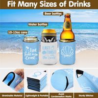Funda de neopreno personalizada para latas de cerveza, aislante, con logo, para bodas, fiestas, eventos, promoción, venta al por mayor de fábrica