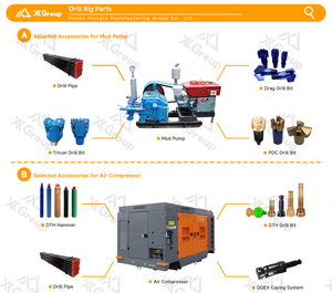 CSL200 물 우물 드릴링 리그 디젤 구동 펌프 200m 깊이 최대 1000m 깊이 드릴 머신 - Product Image 6