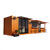 Bâtiment Modulaire Préfabriqué Conteneur Mobile Moderne de 40 pieds Certifié CE pour Bureau, Magasin ou Habitation