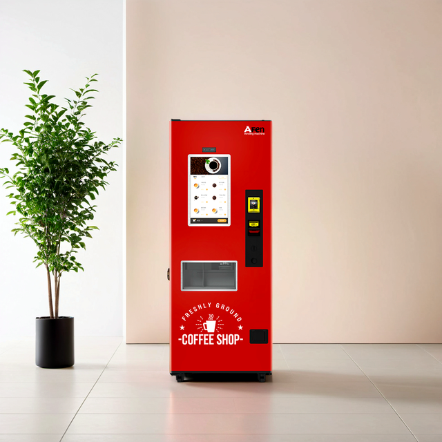 AFEN Coffee Vending Machine High Quality Commercial Grade Automated Coffee Vending
