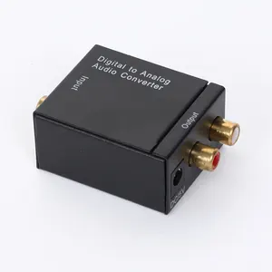 Großhandel Cinch-Audio ausgang Mini-Koaxial-oder Toslink-Digital-Audiosignale zum analogen L/R-Audio konverter