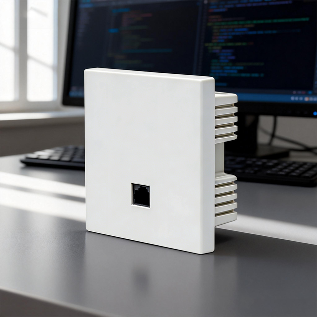 AX3000 WiFi 6 POE Wall Plate Access Point 3000Mbps Commercial Grade Hotel High Density Coverage CostEffective Deployment