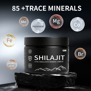 Résine de Shilajit OEM ODM Marque Privée, Complément Alimentaire Naturel pour l'Équilibre et la Santé, pour le Système Immunitaire, Produits Shilajit 30g/50g - Product Image 2