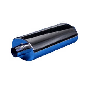 Résonateur d'échappement en acier inoxydable de 2,5 pouces, corps large de 350 mm, ton profond, haut débit, silencieux universel pour la performance automobile - Product Image 6