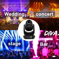 Projecteur Beam Spot Wash 3-en-1 300W 10R DMX512 TOPGM280W pour Éclairage Scénique DJ, Discothèque, Concert, Fête, Club, Mariage, Événement