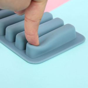 Bac à glaçons en silicone, 10 compartiments, boîte à glaçons, moule à glaçons en bande - Product Image 5