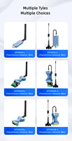 DTECH IOT5095S-X Série USB/RS232/RS485 vers TPUNB Émetteur-récepteur sans fil à antenne ventouse 8 km
