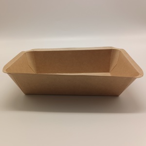 Bols à salade octogonaux en kraft recyclables, bols pour repas légers, bols à emporter pour le déjeuner - Product Image 5