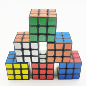 Luckykoo 3Cm Giá Rẻ Giá Mini 3D Màu Đen Sáng Tạo Ma Thuật <span class=keywords><strong>Cube</strong></span> Chất Lượng Cao <span class=keywords><strong>Cube</strong></span> Câu Đố Cổ Điển Giáo Dục Đồ Chơi - Product Image 5