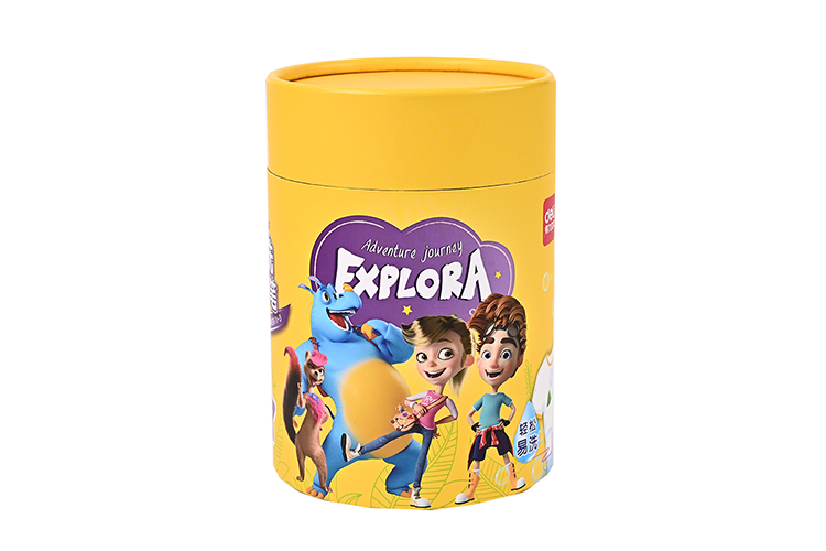 ODM Paper Composite Cans , 80mm Paper Tube Packaging Eco Friendly