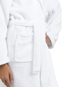 <span class=keywords><strong>Accappatoio</strong></span> per bambini Super soft bianco rosa navy per ragazzi e ragazze - Product Image 4