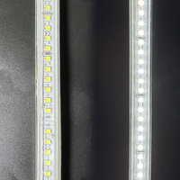 Bande lumineuse LED portable 220V IP65 étanche en PVC pour chantiers de construction, température de couleur 6000K, CRI élevé (>83), connecteur mâle-femelle