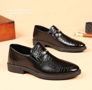 Chaussures pour hommes de style <span class=keywords><strong>vintage</strong></span> à motifs animaliers, grande taille, chaussures habillées formelles à enfiler, décontractées, printemps, bureau et carrière - Product Image 4
