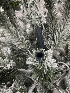 Árbol <span class=keywords><strong>de</strong></span> <span class=keywords><strong>Navidad</strong></span> Artificial <span class=keywords><strong>de</strong></span> Alta Calidad <span class=keywords><strong>de</strong></span> 7.5 Pies, Estilo Lápiz, con Nieve Artificial, Ecológico, Ligero, para Espacios Pequeños - Product Image 2