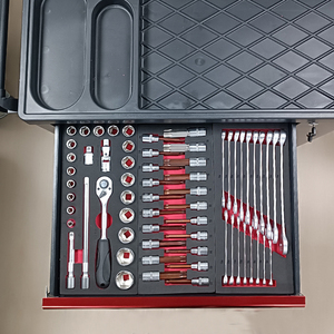 Chuyên nghiệp 7 ngăn kéo con lăn Bộ công cụ lưu trữ hộp công cụ Xe Đẩy/ngực/tủ/giỏ hàng - Product Image 3