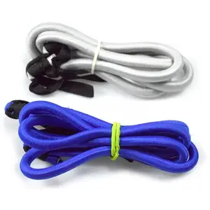 Popular 8mm 10mm 12mm children's trampoline rope bungee cord with webbing strap