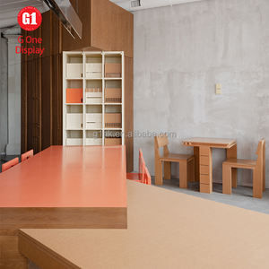 Muebles de Madera para Exhibición de Panadería Estilo Macaron, Accesorios Personalizados para Tiendas de Café, Diseño a Medida - Product Image 5