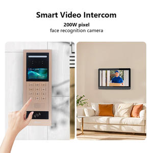 Système d'extension multi-unités <span class=keywords><strong>sans</strong></span> <span class=keywords><strong>fil</strong></span> 4G et écran couleur IPS, gadgets de sécurité pour la maison, vidéophone domestique IP 10 pouces - Product Image 2