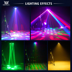 6 Bras RGBW 4in1 Rotation DMX Faisceau Stroboscopique Laser LED Effet Lumière pour Scène DJ Bar Night <span class=keywords><strong>Club</strong></span> Disco Party <span class=keywords><strong>Home</strong></span> - Product Image 2