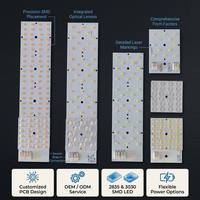 Fabricante OEM de Placas PCB LED Personalizadas, Placa PCB de Aluminio, Diseño de Placa de Circuito PCB FR4, Servicio de Montaje SMT para Luces LED