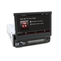Reproductor de dvd con pantalla abatible hacia abajo para coche, radio de coche con función de reproducción automática, android os, pantalla HD de 7 pulgadas, gran oferta