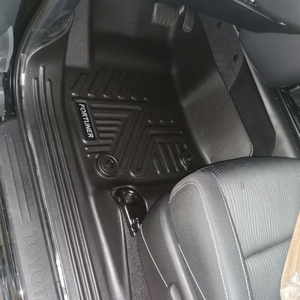 Alfombrillas de Coche Personalizadas Kqd de TPE para Todas las Estaciones, Alfombrillas Impermeables Profundas para Fortuner 2016 en Adelante - Product Image 1