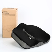 Coccyx ergonomique, coussin de siège auto antidérapant, chaise en mousse à mémoire de forme extra large et ferme pour le bureau
