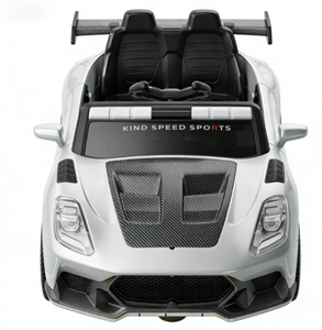 Voiture électrique pour enfants à quatre roues en plastique avec télécommande pour les enfants de <span class=keywords><strong>1</strong></span> à 6 ans, unisexe - Product Image 1