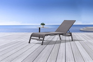 Modern Outdoor Living Grey Sunset Contemporary Outdoor Tumbona - Product Image 3