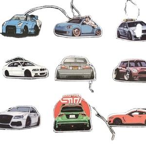 <span class=keywords><strong>Ambientador</strong></span> de Papel para Auto con Diseño Personalizado, Forma Creativa, Aroma Intenso, Disfruta de tu Viaje, Purifica el Aire - Product Image 2