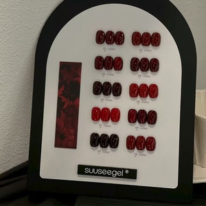 Factory Customized Wholesale New Hot Selling Red Uv <b>Nail</b> <b>Gel</b> <b>Set</b> 10 Color <b>Set</b> 15ml for <b>Nail</b> Salon - Product Image 6