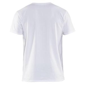 BLAKLADER - 333310291000XXL T-shirt slim blanc (2 pièces) -T-SHIRTS ET POLO DE TRAVAIL EAN 7330509433201 - Product Image 3