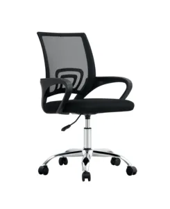 Moderne Luxe Comfortabele Goedkope Ergonomische Verstelbare Lift Draaibare Mesh Stoel Stof Bureaustoelen Met Wielen Armsteun