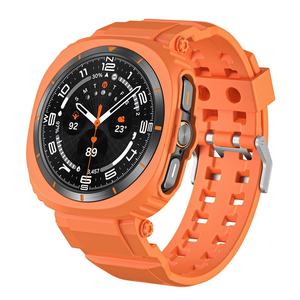 Bracelet en TPU pour Samsung Ultra One, pour Galaxy Watch7 Ultra 47 mm, bracelet de sport de luxe pour montre connectée, avec boucle à ardillon respirante et réglable - Product Image 1