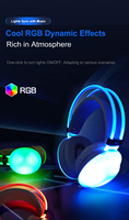 Système complet de disco silencieuse à 3 canaux, casque sans fil à LED, bundle de fête silencieuse, écouteurs et émetteur de disco silencieuse