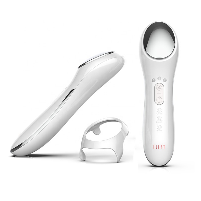 3 in 1 Multi-functional Facial Galvanic Spa Beauty Instrument,Mini Galavanic and Microcurrent Massage Beauty Device