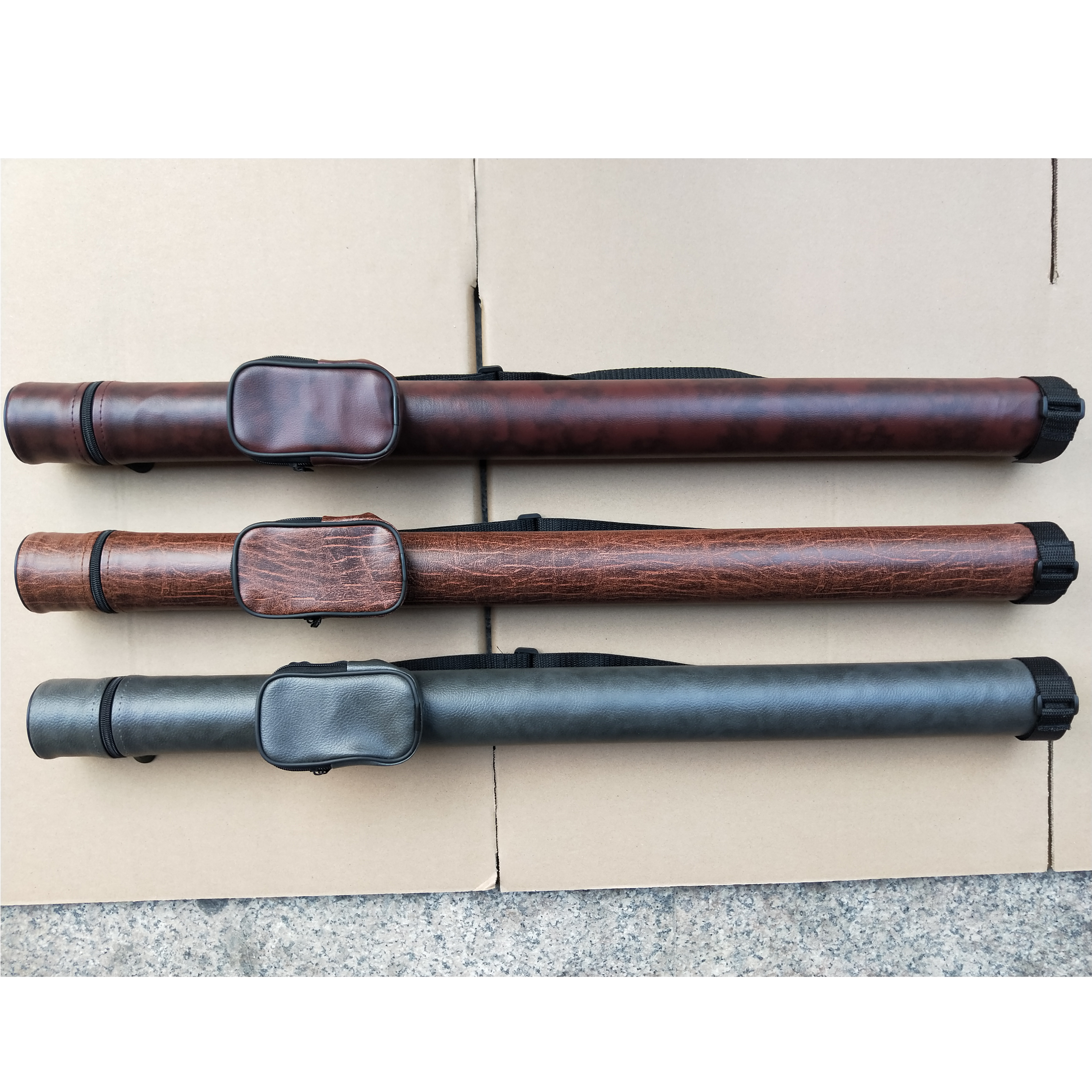 PU leather 1B1S Soft Billiard Cue Case