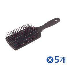5pcs Dense Square Witch <b>Hairbrush</b> with Cushion Combs Premium <b>Hairbrush</b> for Styling and Comfort - Product Image 1