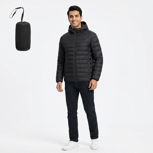 Men's Casual Style <b>Waterproof</b> Puffer Jacket Custom Fashion Winter Streetwear <b>Warm</b> Coating Wholesale Bubble Jacket for Autumn - Product Image 1
