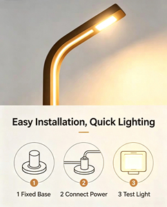 เสาไฟสวนอลูมิเนียมแบบกำหนดเองจากโรงงาน ไฟ LED สำหรับตกแต่งภูมิทัศน์ภายนอกอาคาร เหมาะสำหรับทางเดินในชุมชน - Product Image 3