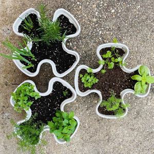 Macetas Apilables de Plástico para Plantas, Jardín Vertical - Product Image 2