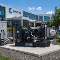 Générateur diesel à châssis ouvert Goldlink Power Professional 63 kVA 50 kW 60 kW 75 kW, système de refroidissement par eau, monophasé AC, certifié CE