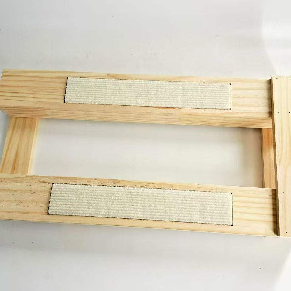 Cat stand and cat mat included.