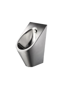 Urinario de Acero Inoxidable Montado en la Pared, Forma Rectangular, Descarga por Gravedad, Fácil de Limpiar, Diseño Industrial para Lugares Públicos - Product Image 4