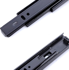 Meilong Hardware Three-Rail 3507 Keyboard <strong>Bracket</strong> Extended Locking <strong>Drawer</strong> Slide Rail Bearing Dining - Product Image 6