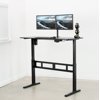 Bureau d'ordinateur ergonomique motorisé électrique réglable en hauteur, avec plateau en HPL durable et écologique, pour étudiants - Spin BRIKLEY