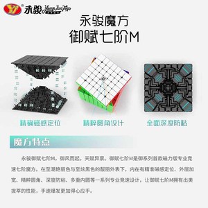 Yongjun 7x7 Magnetic Cube Educational Toy For Teens Age 8 13 Years Unisex Magic <b>Puzzle</b> Cube With DIY Feature - Product Image 5