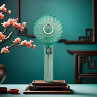 Ventilateur à main circulaire à air rechargeable extérieur 1200mAh petit ventilateur mini ventilateur électrique portable portable